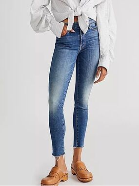 MOTHER The Looker Ankle Fray Jeans sz 26